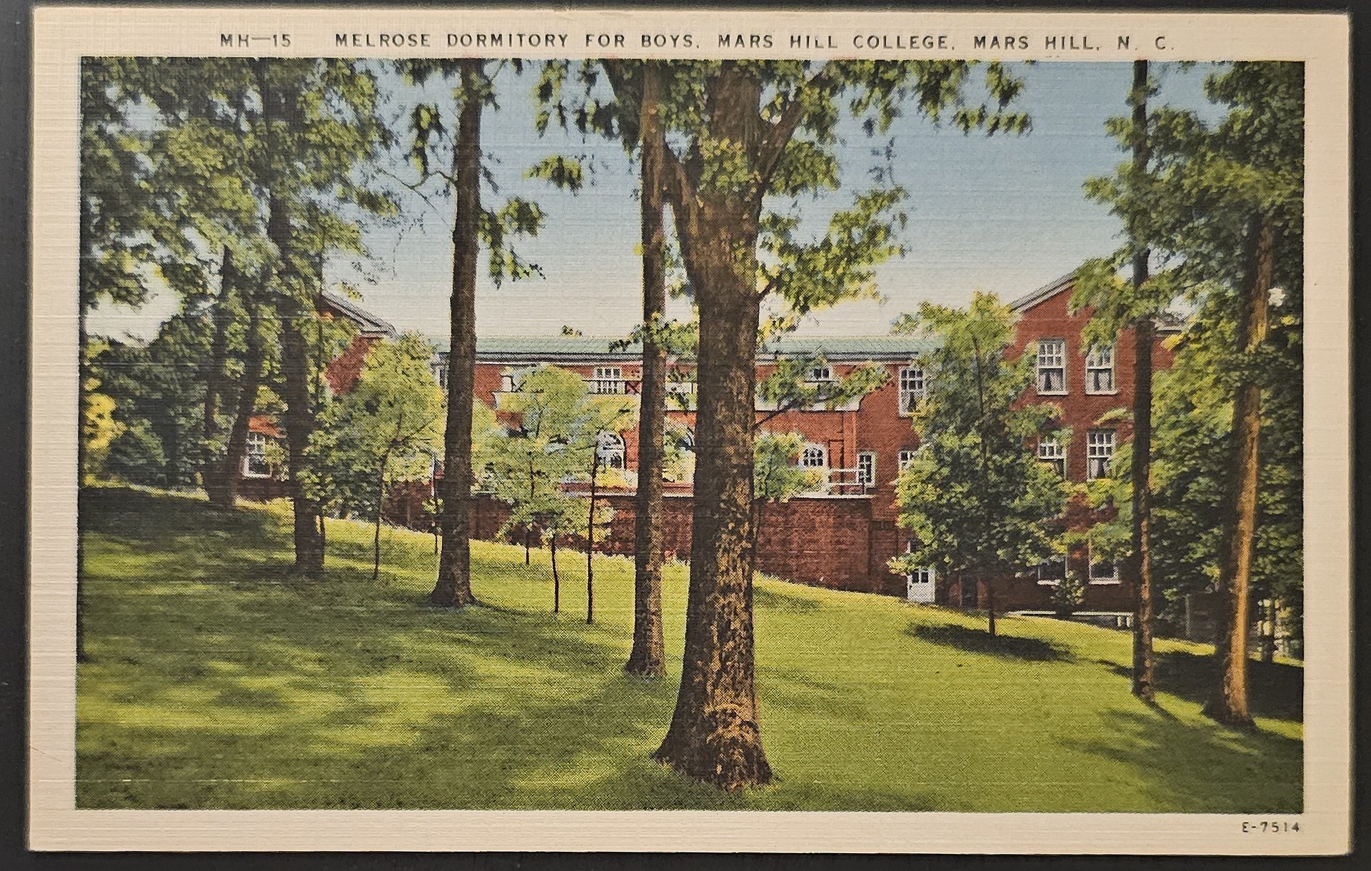 (image for) postcard USA - NC - North Carolina #0011